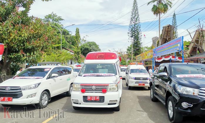 12 Ambulance dan Satgas Akan Berkeliling Tana Toraja Mencari Pasien Covid-19