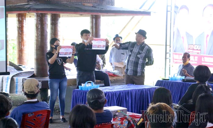 1.136 Warga Dilatih Jadi Saksi Rinto-Pasodung di Pilkada Toraja Utara