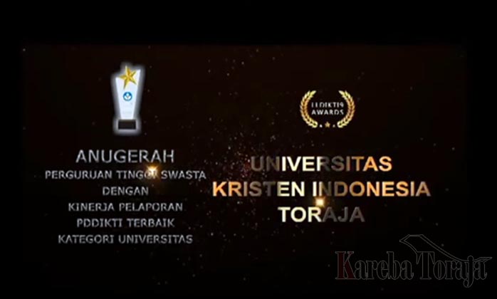 UKI Toraja Raih Penghargaan LLDIKTI Wilayah IX Award 2020