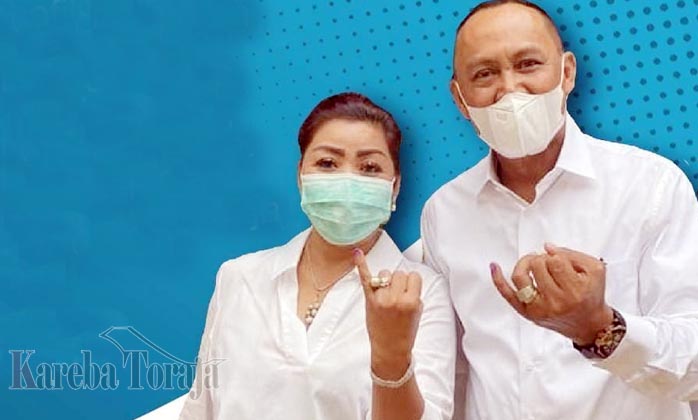 Victor Ucapkan Selamat kepada Theo-Zadrak, Pemenang Pilkada Tana Toraja