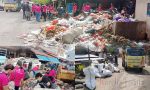 Relawan The-Za dan Garda JRM Gelar Aksi Bersih Sampah di Kota Makale