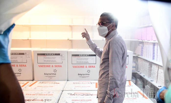 30 Ribu Vaksin Covid-19 Sudah Tiba di Sulsel, Siap Digunakan