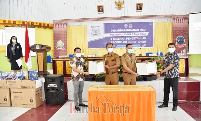 SMKN 1 Tana Toraja dan PT. Panasonic Bangun Kerjasama Program Magang ke Jepang