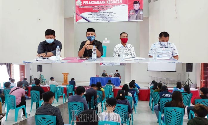 Dan Pongtasik Sosialisasi Perda No 3 Tahun 2018 Tentang Pembangunan Kepemudaan