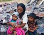 Kebakaran Hanguskan Rumah Nenek Eka di Masanda, Tana Toraja