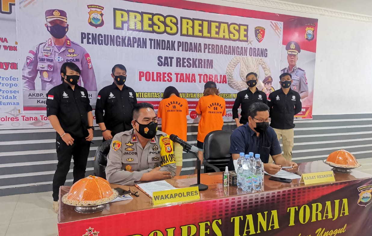 Bawa Anak Dibawah Umur untuk Dipekerjakan di Club Malam, 2 Wanita Ini Ditangkap