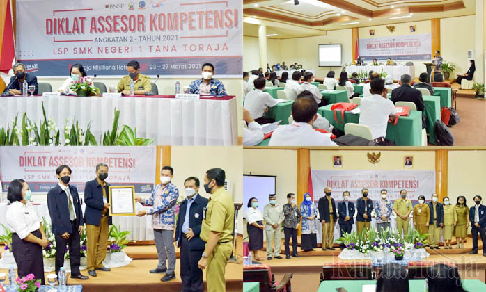 LSP SMK Negeri 1 Tana Toraja Gelar Diklat Asesor Kompetensi Angkatan II