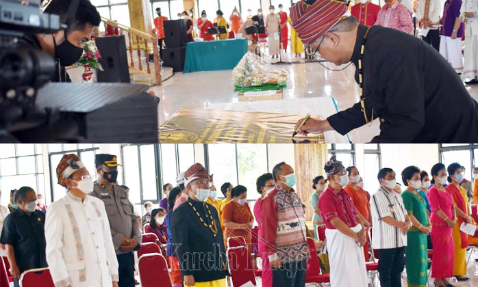HUT Gereja Toraja ke-74 , Gedung Pusat Pelayanan Tangmentoe Diresmikan