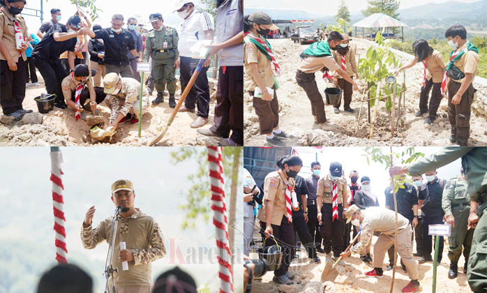 Plt Gubernur Canangkan Penghijauan di Sekitar Bandara Toraja