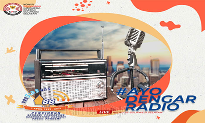 Harsiarnas, 65 Radio di Sulawesi Selatan Hentikan Siaran Serentak