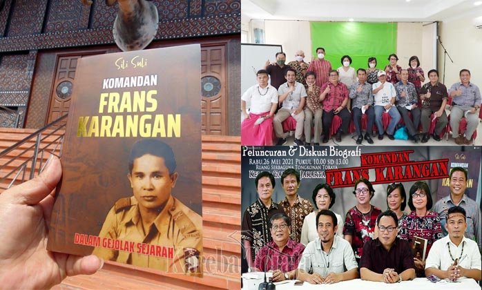 Buku Biografi Frans Karangan, Salah Satu Pejuang Toraja, Diluncurkan