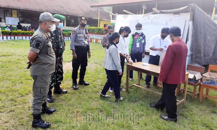 Dijaga Brimob, Pemilihan Kepala Lembang di Toraja Utara Berjalan Aman