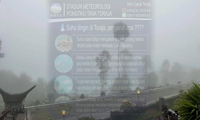 Apakah Suhu yang Lebih Dingin dari Biasanya di Toraja Berkaitan dengan Fenomena Aphelion?