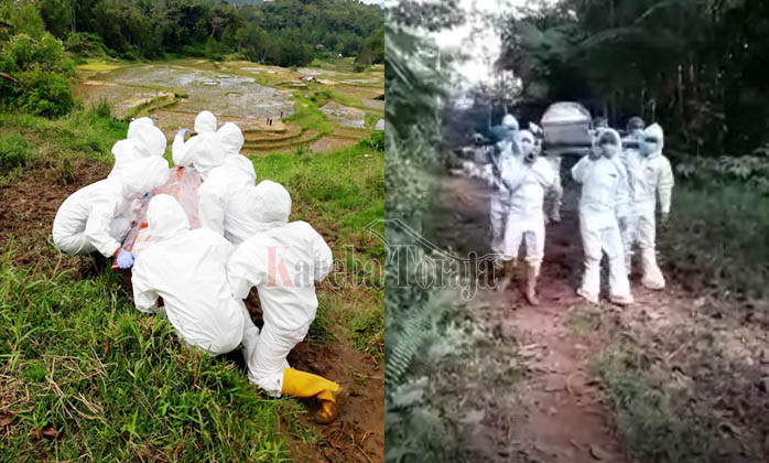 Hari Ini, 4 Pasien Covid-19 Dimakamkan di Toraja Utara