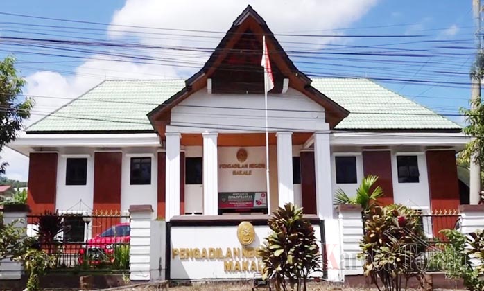 Ada Pegawai Positif Covid-19, Pengadilan Negeri Makale Ditutup 5 Hari