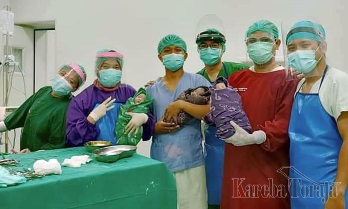 Ibu Asal Pala-Pala, Makale Utara Ini Lahirkan 3 Bayi Kembar di Tengah Pandemi Corona