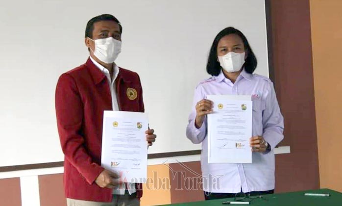 Komitmen Bersama Majukan Pariwisata, UKI Toraja dan Masyarakat Sadar Wisata Toraja Utara Teken MoU