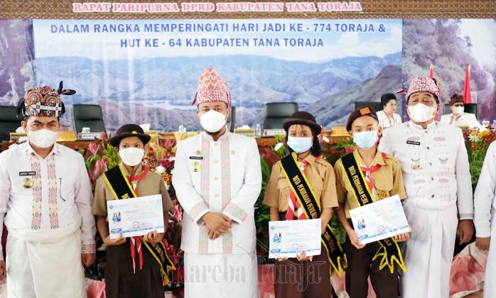 Lima Anak Pramuka di Tana Toraja Jadi Duta Perubahan Perilaku