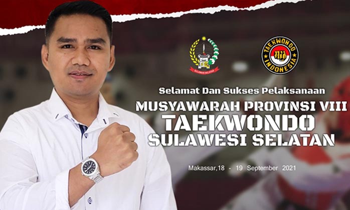 Putra Toraja, Kalfin Allotodang, Pimpin Taekwondo Sulawesi Selatan
