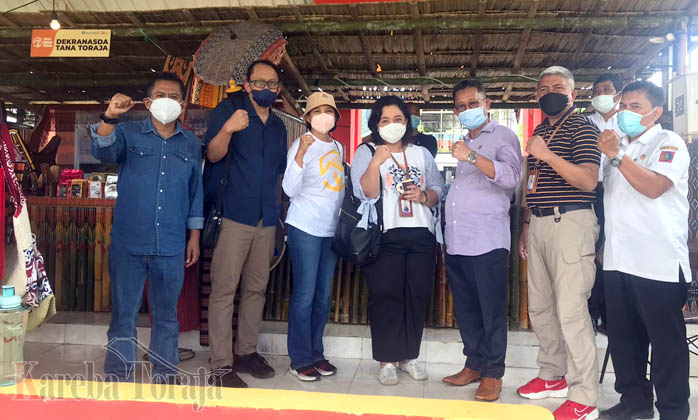 Asdep SDM Pariwisata Kemenko Marves dan Anggota DPRD Sulsel Kunjungi Toraja Highland Festival