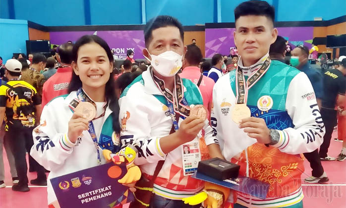 Dua Atlet Sepak Takraw Asal Toraja Utara Sumbang Medali untuk Tim Papua di PON XX