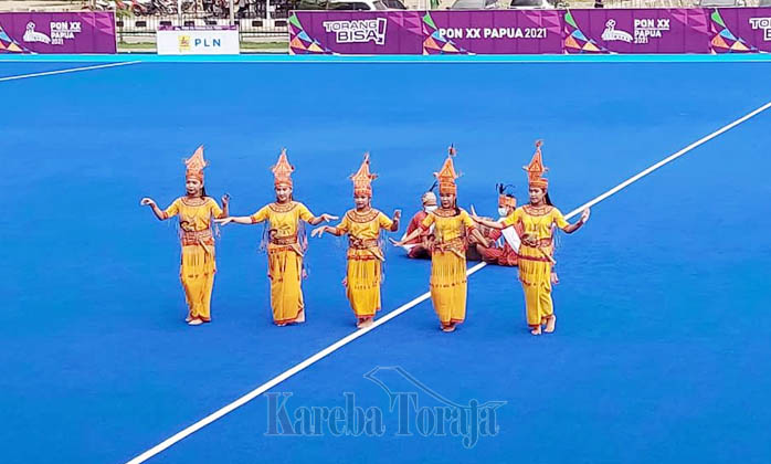 Mantap, Tarian Pa’gellu Turut Ramaikan PON XX Papua, Sudah Tampil di 8 Venue