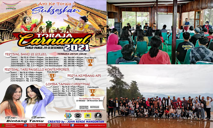 Event Akbar Bertajuk “Toraja Carnaval” Akan Digelar di Pango-Pango Akhir Tahun Ini