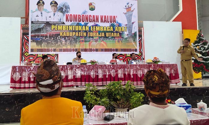 Toraja Utara Bentuk Lembaga Adat Tingkat Kabupaten