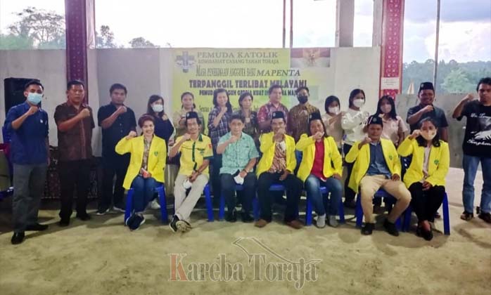 Lagi, Pemuda Katolik Tana Toraja Terima Anggota Baru
