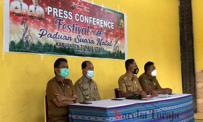 Berhadiah 2 Ekor Kerbau, Festival Paduan Suara Natal Pemda Toraja Utara Diikuti 59 Tim Dari 6 Kabupaten