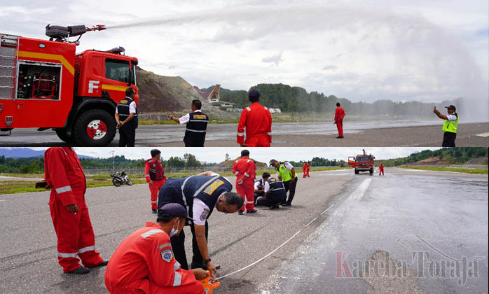 Jamin Keamanan dan Keselamatan, Bandar Udara Toraja Gelar Rapat Komite Rencana Darurat Bandara