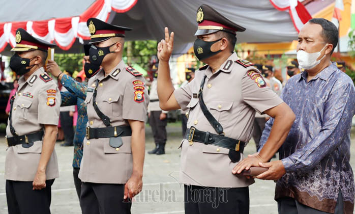 Mantan Kapolsek Sesean Jadi Kasat Lantas Polres Tana Toraja, Kompol Samsir Jabat Kapolsek Rantepao