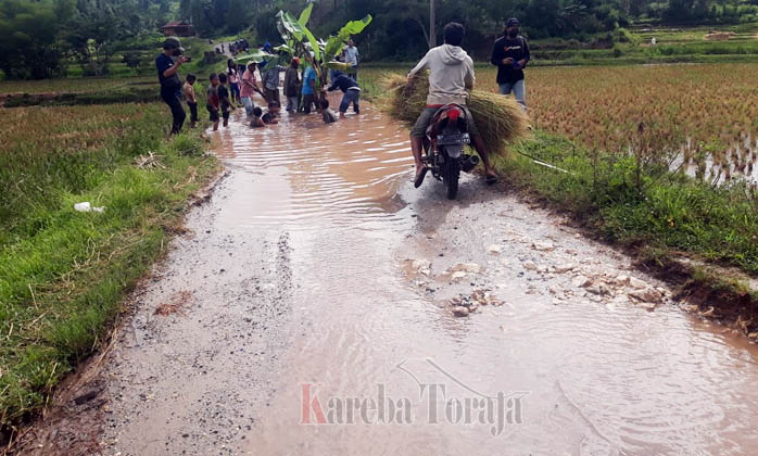 Pemkab Tana Toraja Respon Keluhan Warga Terkait Jalan Poros Sangalla’ Selatan yang Rusak Berat