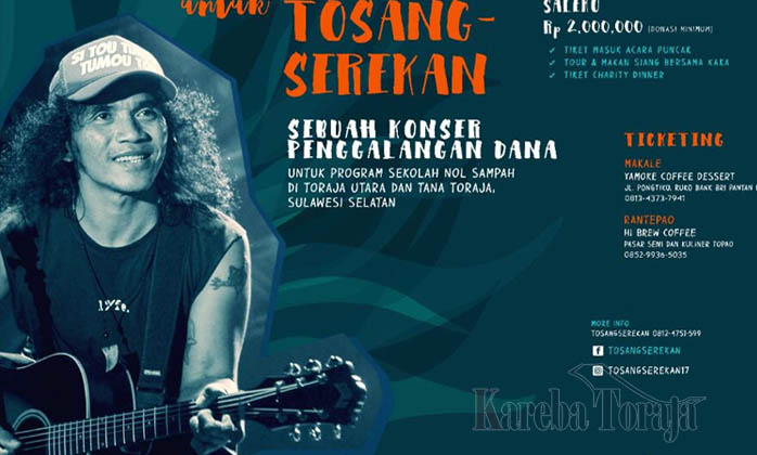 Awal Juni, Kaka “Slank” Bakal Gelar Konser di Toraja, Catat Tanggalnya