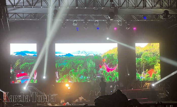 Besok Dimulai, Begini Penampakan Panggung Toraja Carnaval di Buntu Burake