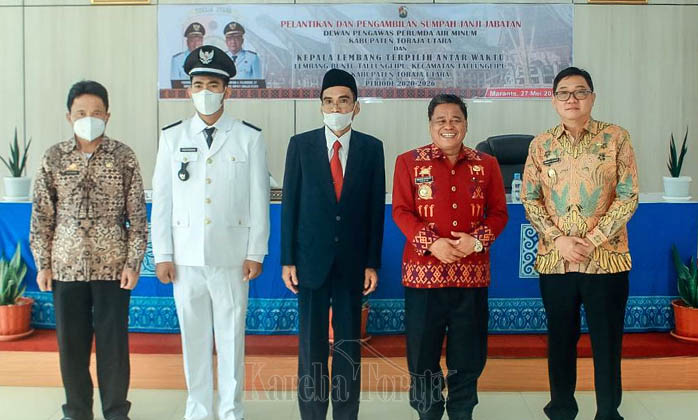 Meski Ada Laporan Dugaan Pemalsuan Dokumen, Kalem Buntu Tallunglipu Tetap Dilantik