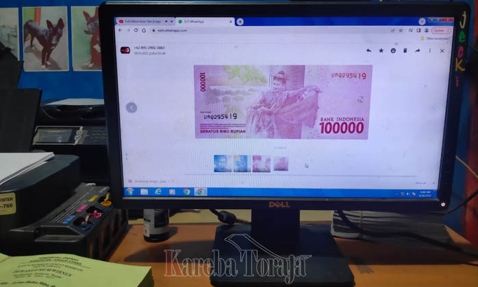 Begini Modus Ibu Muda Asal Toraja Utara Menggandakan dan Mengedarkan Uang Palsu