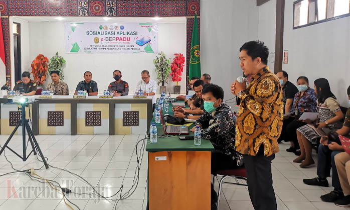 Pengadilan Negeri Makale Gelar Sosialisasi Aplikasi Berkas Pidana Elektronik, e- BERPADU