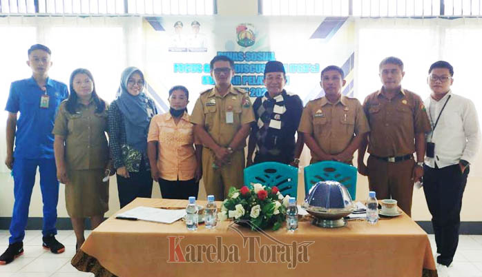 Tingkatkan Pelayanan Publik, Dinas Sosial Toraja Utara Gelar FGD