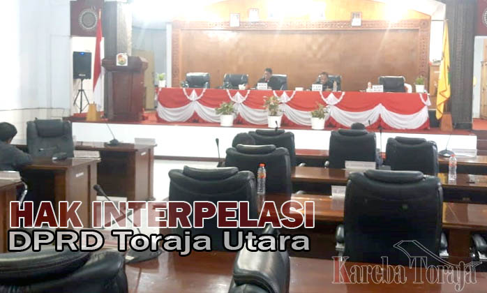 Fraksi Gerindra Mbalelo, Interpelasi DPRD Toraja Utara Bisa Berakhir Antiklimaks