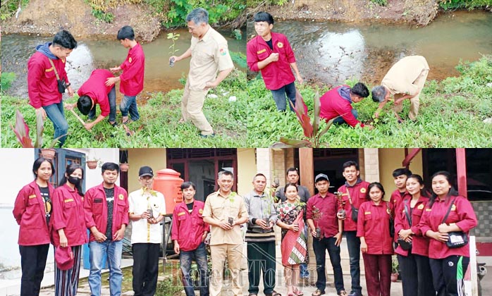 Mahasiswa KKN Tematik UKI Toraja Kampanyekan Kelestarian Lingkungan di Lembang Misa’ Ba’bana