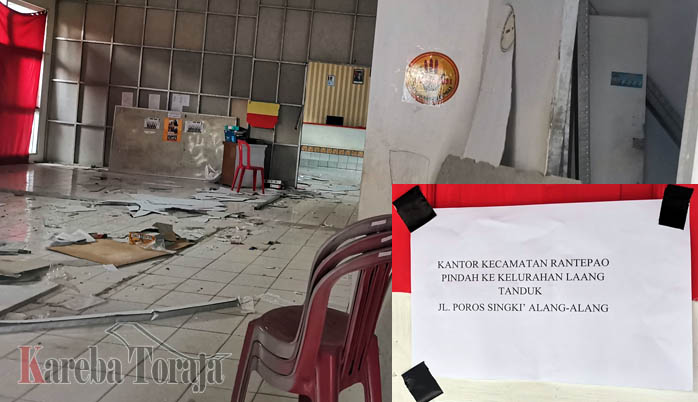 Akan Dibongkar, Sejumlah Kantor Pemerintahan di Art Centre Rantepao Sudah Dikosongkan