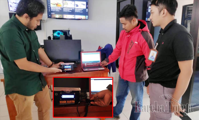 Electronic Glucometer; Alat Ukur Kadar Gula Tanpa Jarum, Karya Mahasiswa Teknik Elektro UKI Toraja
