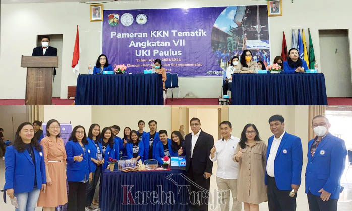 Karya Mahasiswa KKN Tematik Angkatan VII UKI Paulus Dipamerkan di Gedung Lilin