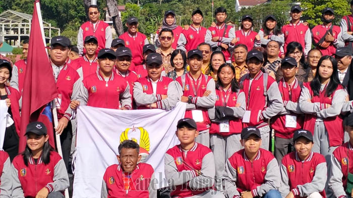 Ikut Porprov Sulsel ke XVII di Sinjai, FPTI Tana Toraja Cetak Sejarah