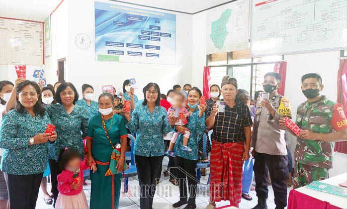 19 Anak Terindikasi Stunting di Lembang Palipu’ Terima Makanan Tambahan dan Vitamin
