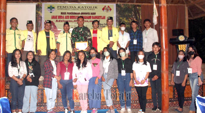 Dandim 1414 Tana Toraja dan Dirut KSU Bintang Muda 88 Jadi Pembicara pada Mapenta Pemuda Katolik