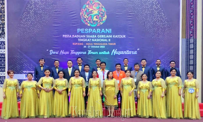 Kontingen Tana Toraja Masuk 5 Besar Terbaik Pesparani Nasional Katolik II