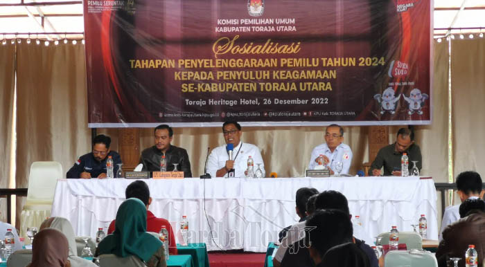 Penyuluh Agama Kemenag Toraja Utara Diharapkan Bisa Bantu KPU Sosialisasikan Tahapan Pemilu