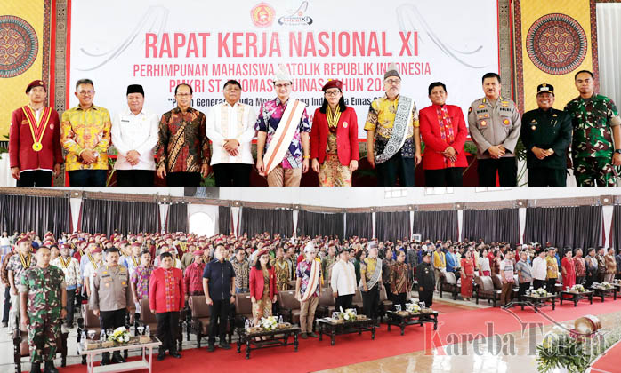 Wakil Menteri Perdagangan Buka Raķernas XI PMKRI di Tana Toraja